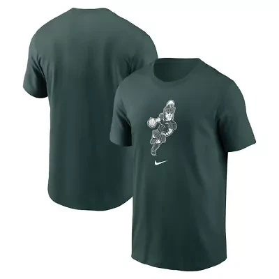 NCAA Nike Michigan State Spartans Basketball Sparty Sport T-Shirt