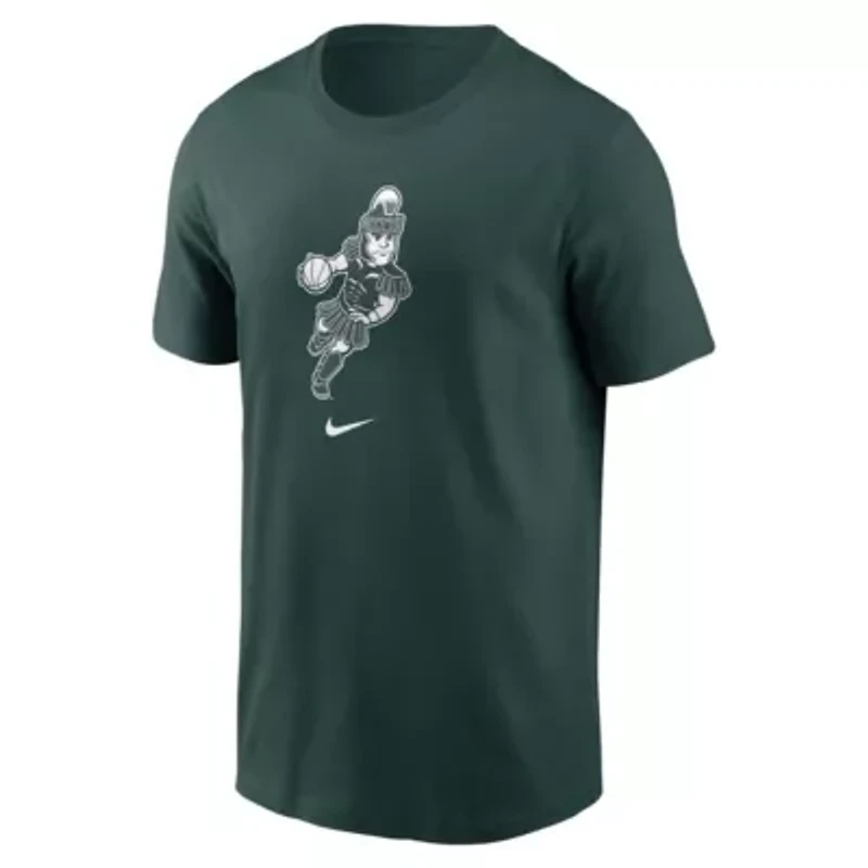 NCAA Nike Michigan State Spartans Basketball Sparty Sport T-Shirt
