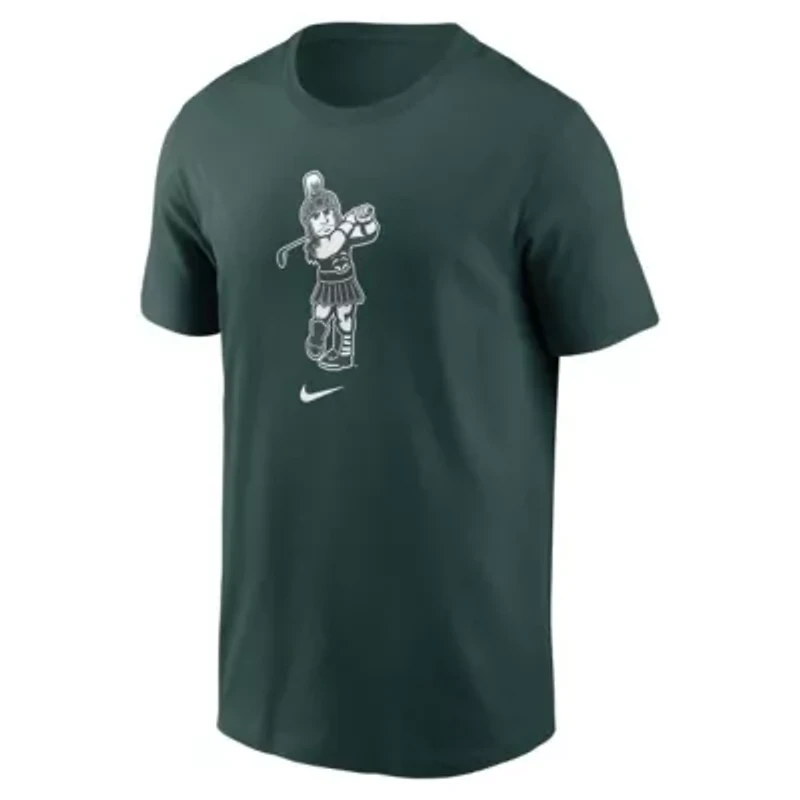NCAA Nike Michigan State Spartans Golf Sparty Sport T-Shirt