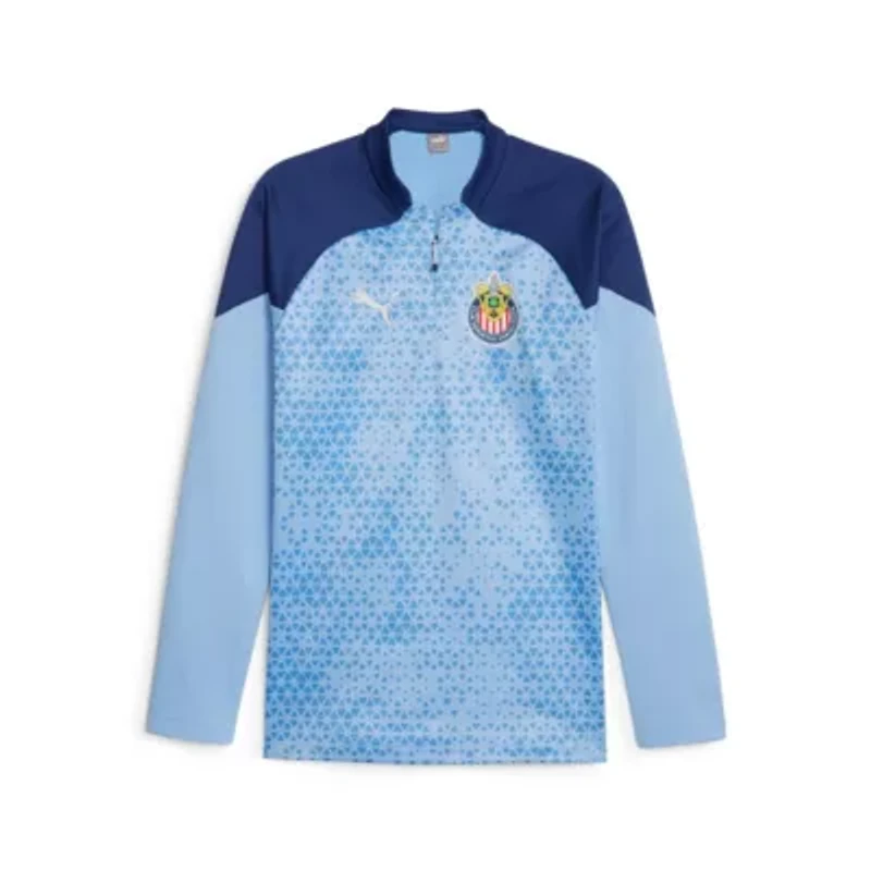 International Clubs Light Chivas 2023/24 Quarter-Zip Fleece Top