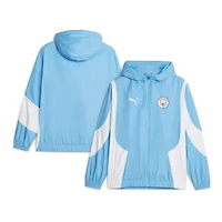 International Clubs Sky Manchester City 2023/24 Pre-Match Anthem Full-Zip Hoodie Jacket