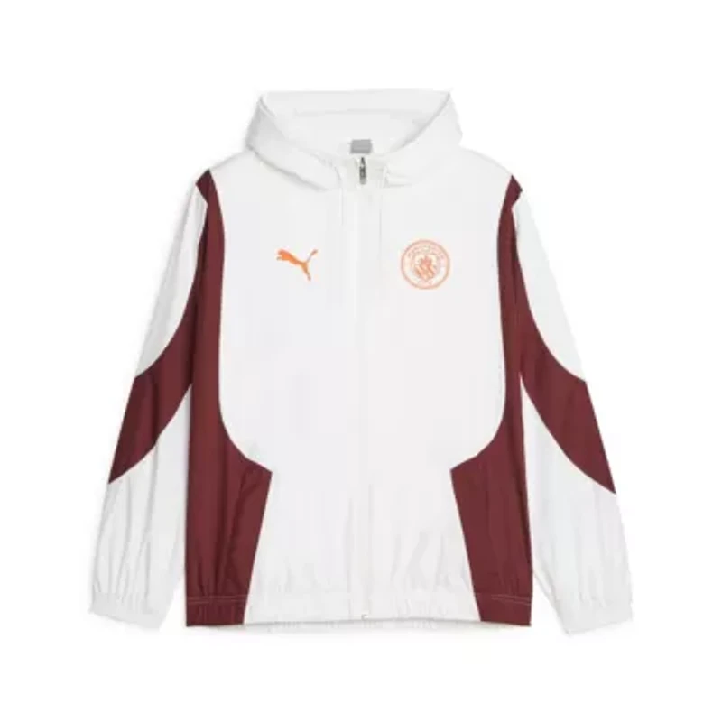 International Clubs Manchester City 2023/24 Pre-Match Anthem Full-Zip Hoodie Jacket