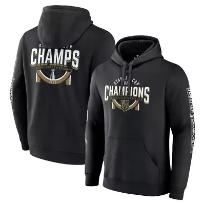 NHL Fanatics Vegas Golden Knights 2023 Stanley Cup s Banner Pullover Hoodie