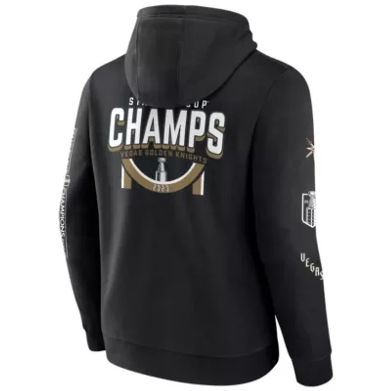 NHL Fanatics Vegas Golden Knights 2023 Stanley Cup s Banner Pullover Hoodie