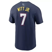 Multi-Team MLB Nike Bobby Witt Jr. American League 2025 All-Star Edition Name & Number T-Shirt