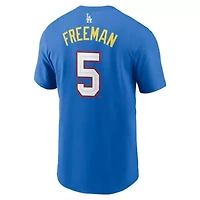 Multi-Team MLB Nike Freddie Freeman National League 2025 All-Star Edition Name & Number T-Shirt