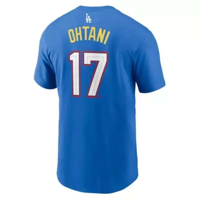 Multi-Team MLB Nike Shohei Ohtani National League 2025 All-Star Edition Name & Number T-Shirt