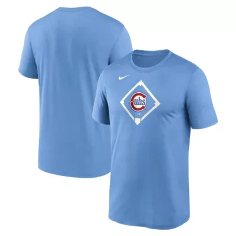 MLB Nike Light Chicago Cubs Alt Icon Legend Performance T-Shirt