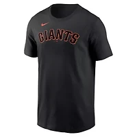 MLB Nike Rafael Devers San Francisco Giants Name & Number T-Shirt