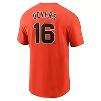 MLB Nike Rafael Devers San Francisco Giants Name & Number T-Shirt