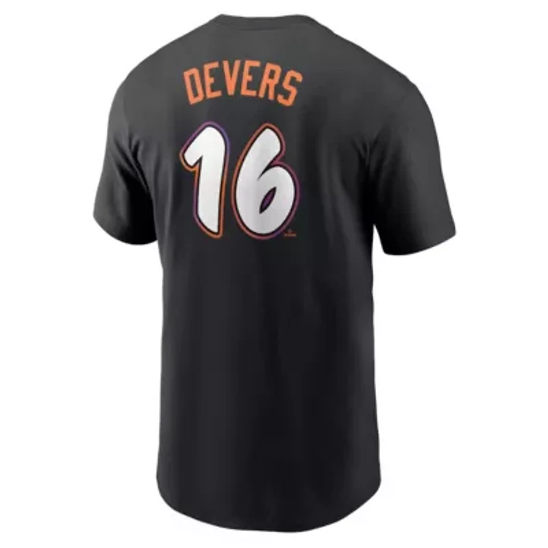 MLB Nike Rafael Devers San Francisco Giants 2025 City Connect Fuse Name & Number T-Shirt