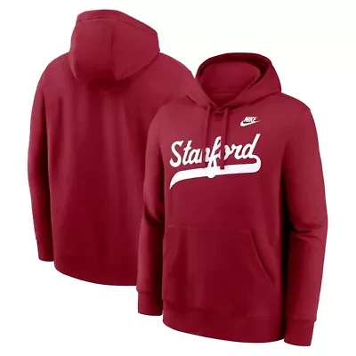 Stanford Cardinal NCAA Nike Vintage Baseball Script Hoodie
