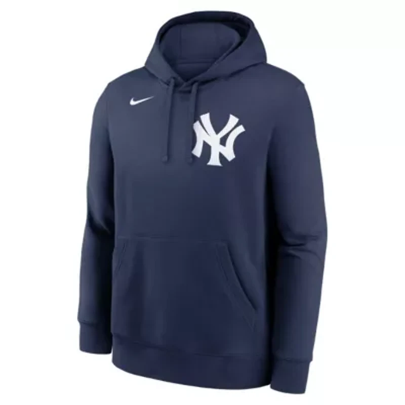 MLB Nike Mickey Mantle New York Yankees Retired Player Name & Number Club Pullover Hoodie