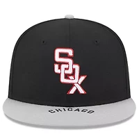 Chicago White Sox MLB Black/Gray On Deck 59FIFTY Fitted Hat
