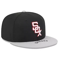 Chicago White Sox MLB Black/Gray On Deck 59FIFTY Fitted Hat
