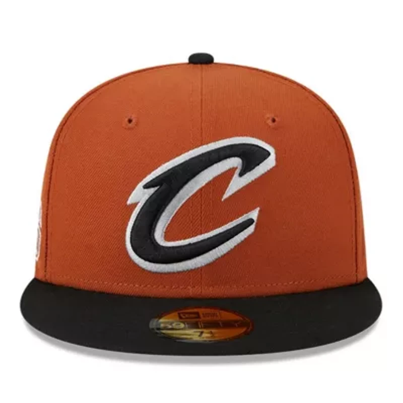 NBA Rust/Black Cleveland Cavaliers Two-Tone 59FIFTY Fitted Hat