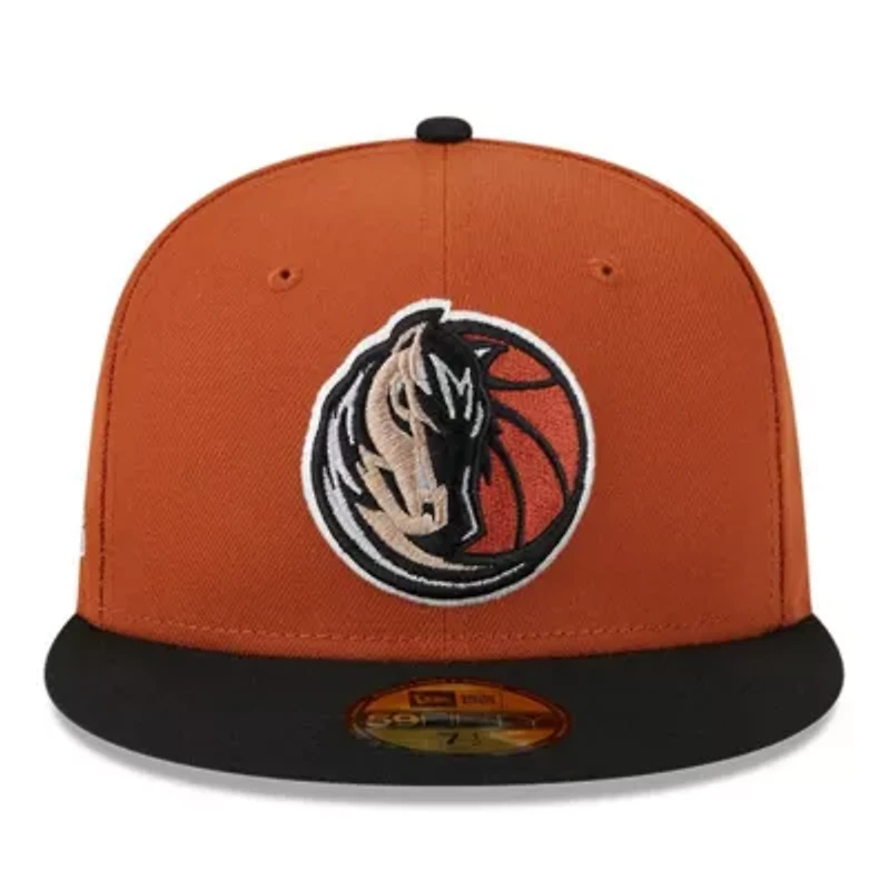 NBA Rust/Black Dallas Mavericks Two-Tone 59FIFTY Fitted Hat