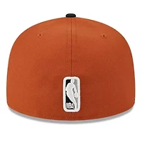 NBA Rust/Black Memphis Grizzlies Two-Tone 59FIFTY Fitted Hat