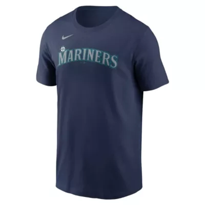 MLB Nike Cal Raleigh Seattle Mariners Name & Number Player Nickname T-Shirt
