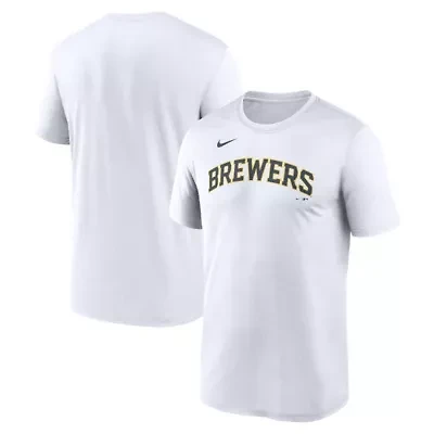 MLB Nike Milwaukee Brewers New Legend Wordmark Dri-FIT T-Shirt