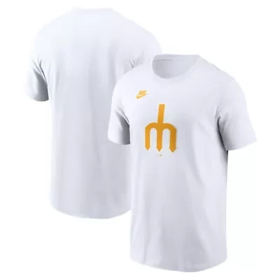 MLB Nike Seattle Mariners Cooperstown Collection Logo T-Shirt