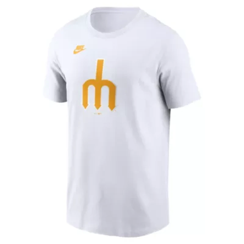 MLB Nike Seattle Mariners Cooperstown Collection Logo T-Shirt