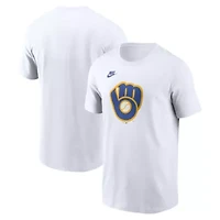 MLB Nike Milwaukee Brewers Cooperstown Collection Logo T-Shirt