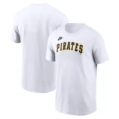 MLB Nike Pittsburgh Pirates Cooperstown Collection Wordmark T-Shirt