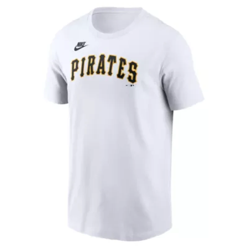 MLB Nike Pittsburgh Pirates Cooperstown Collection Wordmark T-Shirt
