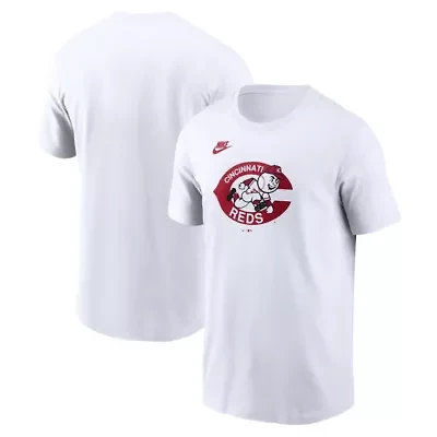 MLB Nike Cincinnati Reds Cooperstown Collection Wordmark T-Shirt