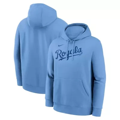 MLB Nike Light Kansas City Royals Dri-Fit Club Hoodie
