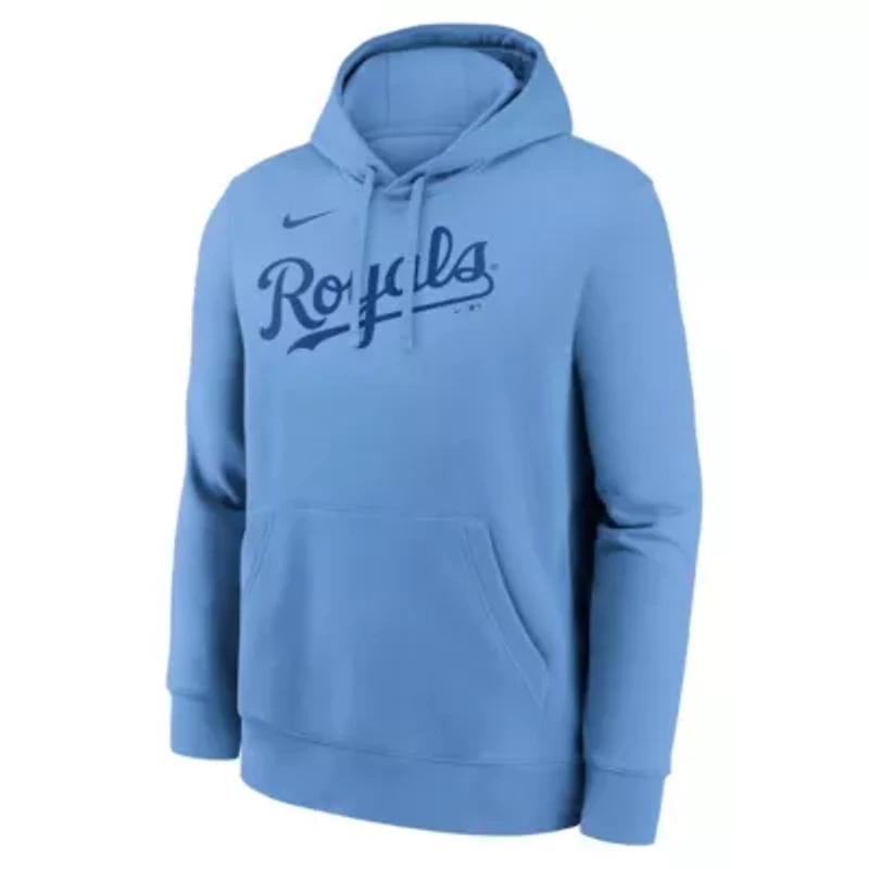 MLB Nike Light Kansas City Royals Dri-Fit Club Hoodie