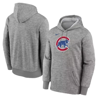 MLB Nike Chicago Cubs Primary Logo Therma Hoodie