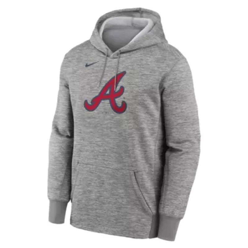 MLB Nike Atlanta Braves Primary Logo Therma Hoodie