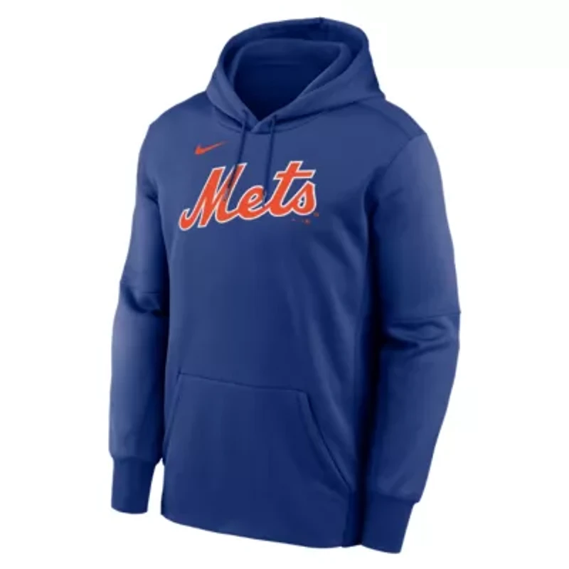 MLB Nike New York Mets Primary Wordmark Therma Hoodie