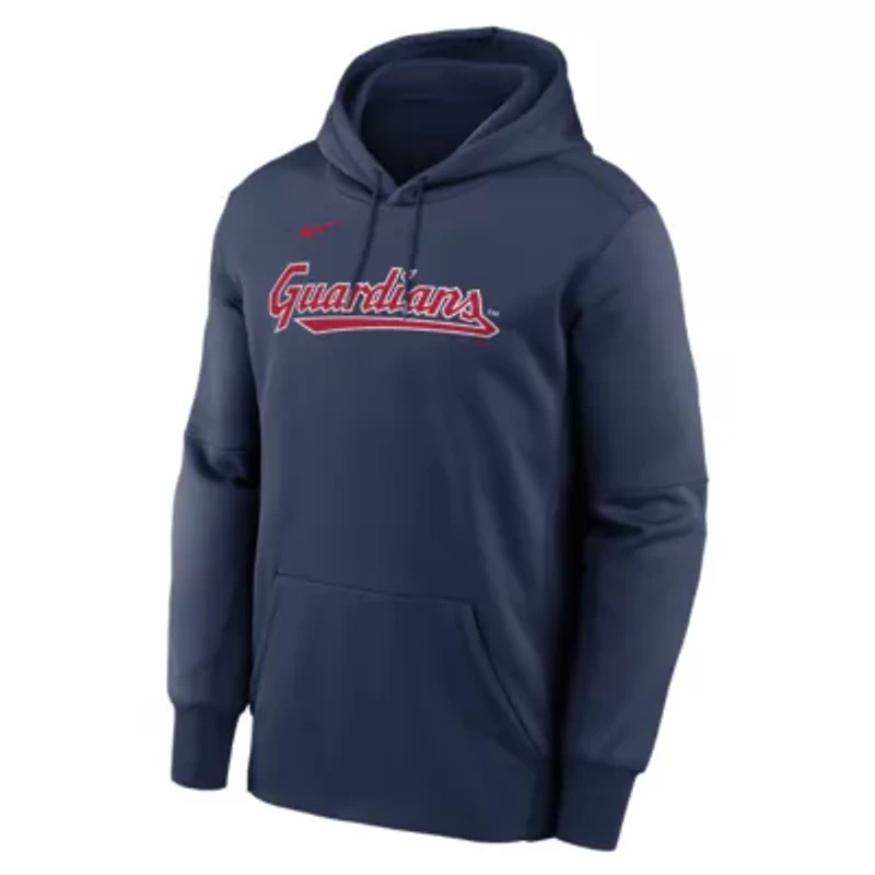 MLB Nike Cleveland Guardians Primary Wordmark Therma Hoodie
