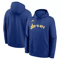 MLB Nike Seattle Mariners Cooperstown Collection Wordmark Club Hoodie