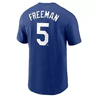 MLB Nike Freddie Freeman Los Angeles Dodgers 2025 World Series s Name & Number T-Shirt