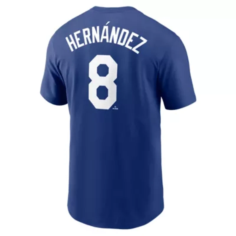 MLB Nike Enrique Hernández Los Angeles Dodgers 2025 World Series s Name & Number T-Shirt