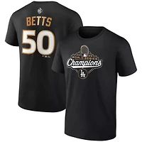 MLB Fanatics Mookie Betts Los Angeles Dodgers 2025 World Series s Name & Number T-Shirt