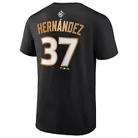 MLB Fanatics Teoscar Hernández Los Angeles Dodgers 2025 World Series s Name & Number T-Shirt