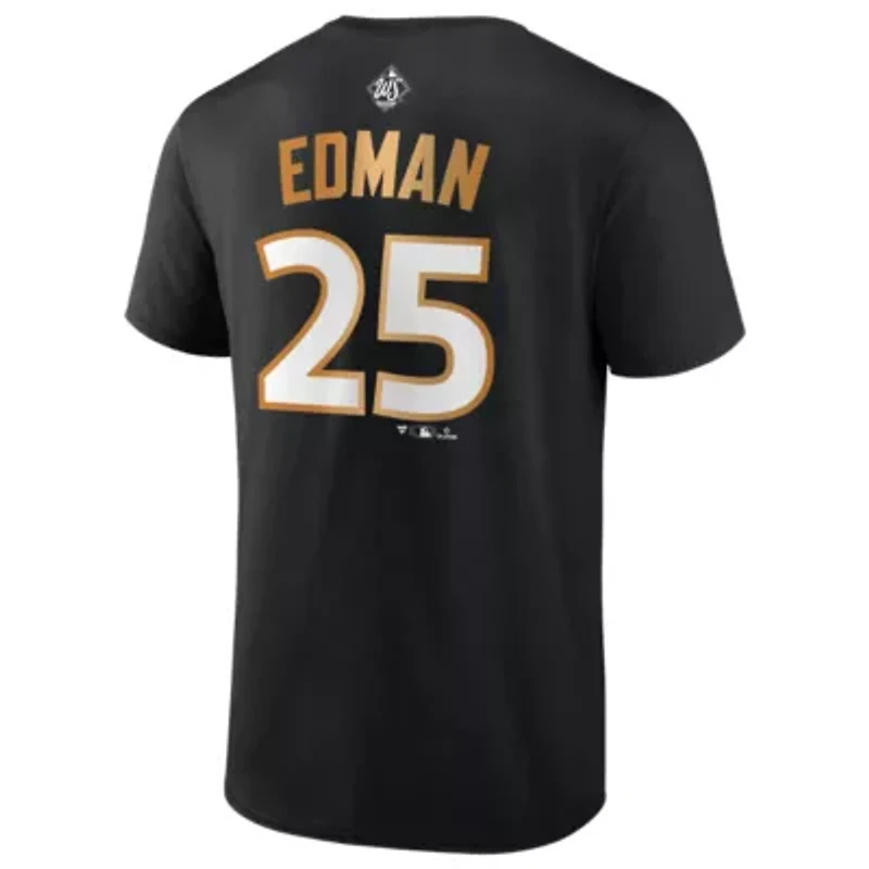 MLB Fanatics Tommy Edman Los Angeles Dodgers 2025 World Series s Name & Number T-Shirt