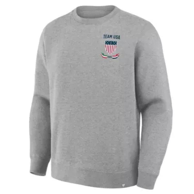 Olympics Fanatics Team USA Milano Cortina 2026 Winter Hockey Legacy Fleece Sweatshirt