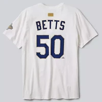 MLB Nike Mookie Betts Los Angeles Dodgers 2026 Collection Name & Number T-Shirt
