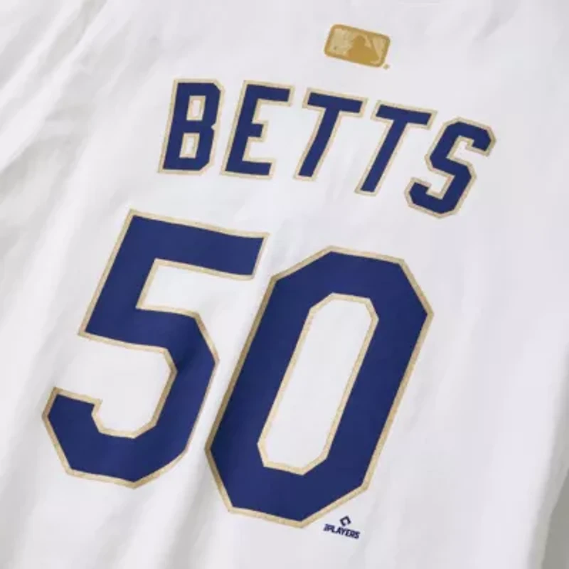 MLB Nike Mookie Betts Los Angeles Dodgers 2026 Collection Name & Number T-Shirt