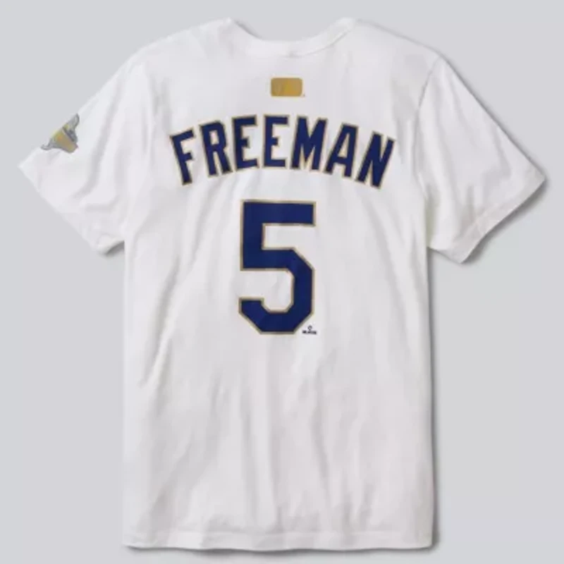 MLB Nike Freddie Freeman Los Angeles Dodgers 2026 Collection Name & Number T-Shirt