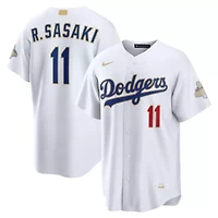 MLB Nike Roki Sasaki Los Angeles Dodgers 2026 Collection Stadium Jersey