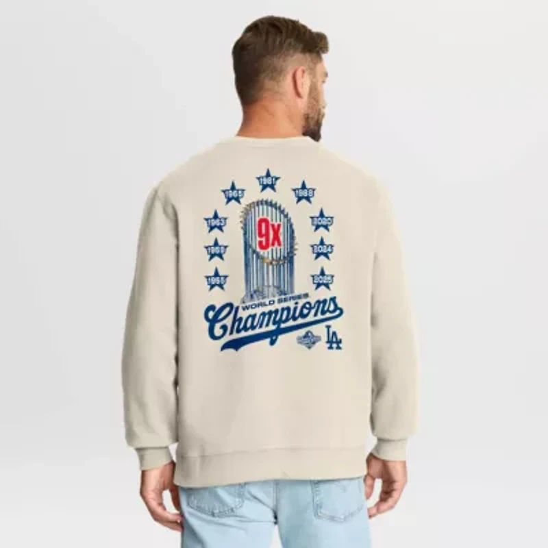 MLB Fanatics Los Angeles Dodgers 9x Champs Crewneck Sweatshirt