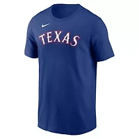 MLB Nike Brandon Nimmo Texas Rangers Home Name & Number T-Shirt
