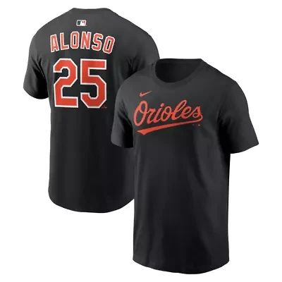 MLB Nike Pete Alonso Baltimore Orioles Home Name & Number T-Shirt